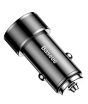 iShopping - Baseus Small Screw Type-C Quick Car Charger Black