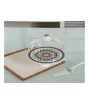 iShopping - Easy Shop 11" Cake Plate With Plastic Cap And Picker (1155)