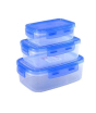 iShopping - Easy Shop Locking Food Storage Box Blue - Pack Of 3