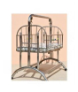 iShopping - Easy Shop New Born Baby Chrome Swing Cradle