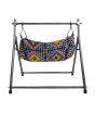 iShopping - Easy Shop Coated Folding Swing Cradle for Baby with Cloth