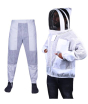 iShopping - Toor Traders 3 Layer Ultra Breeze Ventilated Honey Beekeepers with Round Veil Jacket For Unisex 
