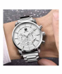 iShopping - Benyar Chronograph Edition Men's Watch Silver (BY-1085)
