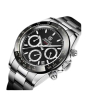 iShopping - Benyar Exclusive Chronograph Edition Men's Watch Silver (BY-1178)