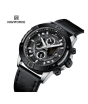 iShopping - Naviforce ChronoCrest Edition Watch For Men Black (NF-8055-5)
