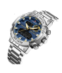 iShopping - Naviforce Dual Force Watch For Men Silver (NF-9237-8)