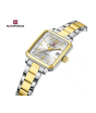 iShopping - Naviforce Square Class Edition Watch For Couple Two Tone (NF-9252c-2)