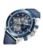 iShopping - Benyar Chronograph New Edition Men's Leather Watch Blue (BY-5165-1)