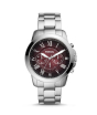 iShopping - Fossil Grant Chronograph Men's Watch Silver (FS5628P)