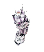 iShopping - Ferozi Traders Dark Rose Flowers Temporary Tattoo Stickers