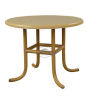 iShopping - Boss Craft UPVC Round Table (B-1121-BRN)