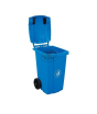 iShopping - Boss Movable Large 135 Ltr Waste Bin Blue (BP-716-BLU)
