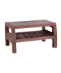 iShopping - Boss Pure Plastic 2 Shelf Table Chocolate (BP-370-CHC)