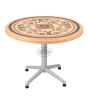 iShopping - Boss Steel Plastic Round Table 39" With Sticker (BP-290-S-EVE)