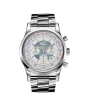 iShopping - Breitling Transocean Chronograph Unitime Men's Watch Silver (AB0510U0/A732-167A)