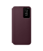 iShopping - Samsung Galaxy S22+ Clear View Cover - Burgundy