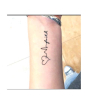 iShopping - G-Mart Electrocardiogram Love Temporary Tattoo Sticker