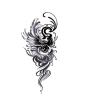 iShopping - G-Mart Eyes phoenix Temporary Tattoo Sticker