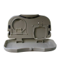 iShopping - G-Mart Foldable Car Back Seat Table Stand Gray