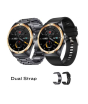 iShopping - Blaktron Infiniti X1 Dual Strap Smart Watch Black