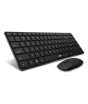 iShopping - Rapoo Multi-mode Wireless Ultra-slim Desktop Set Black (9300M)