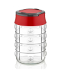 iShopping - Qlux Active Button Jar 1.5Ltr Red (C-00212)