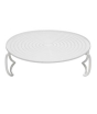 iShopping - Premier Home Microwave Folding Tray & Stand - White (805159)