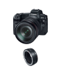 iShopping - Canon EOS R Mirrorless Digital Camera with 24-105mm Lens and Mount Adapter - MBM Warranty