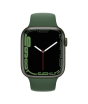iShopping - Apple iWatch Series 7 45mm Green Aluminum Case with Clover Sport Band - GPS - Mercantile Warranty