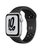 iShopping - Apple iWatch SE 44mm Silver Aluminum Case With Anthracite/Black Nike Sport Band - GPS