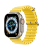 iShopping - Apple Watch Ultra 49mm Titanium Case With Yellow Ocean Band - GPS + Cellular