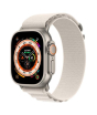 iShopping - Apple Watch Ultra 49mm Titanium Case With Starlight Alpine Loop Band - GPS