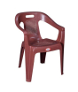 iShopping - Boss Full Plastic Flamings Chair (B-102)-Chocolate