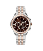 iShopping - Timezone Chronograph Delta Verve  Watch For Men Two Tone Rose Gold (TZ-1327)