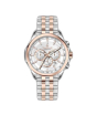 iShopping - Timezone Chronograph Delta Verve Watch For Men Two Tone Rose Gold (TZ-1327)