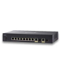 iShopping - Cisco 8-Port Gigabit PoE+ Managed Network Switch With 2 SFP Combo Ports (SF352-08P)