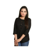 iShopping - Wardahs Collection Chicken Kurti For Women Black (0002)