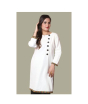 iShopping - Wardahs Collection Cotton Kurti For Women White (0004)