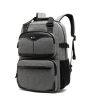 iShopping - CoolBell 15.6" Laptop Backpack Grey (CB-8017)