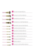iShopping - Muicin Natural Hair Studded Makeup Brushes 12 Pieces Set Pink