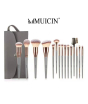 iShopping - Muicin Metallic 20 Pieces Eye & Face Makeup Brushes Set