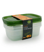iShopping - Appollo Crisper Food Container Extra Large (Pack Of 3)-Olive
