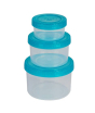 iShopping - Appollo Smart Mini Jar (Pack Of 3)-Light Blue