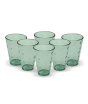 iShopping - Appollo Party Acrylic Glass M-3 (Pack Of 6)-Olive Green