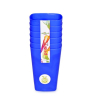 iShopping - Appollo Prism Glass M-1 (Pack Of 6)-Blue