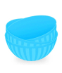 iShopping - Appollo Premio Bowl Small (Pack Of 3)-Light Blue