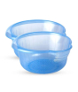 iShopping - Appollo Rio Rice Strainer (Pack Of 2)-Light Blue