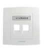 iShopping - D-Link 2-Port Shuttered Simplex Face Plate (VCA20)