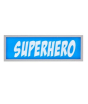 iShopping - Premier Home Superhero Led Light Box - Blue (2502168)