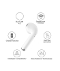 iShopping - DFashionebay i7S TWS Wireless Bluetooth Earphones White